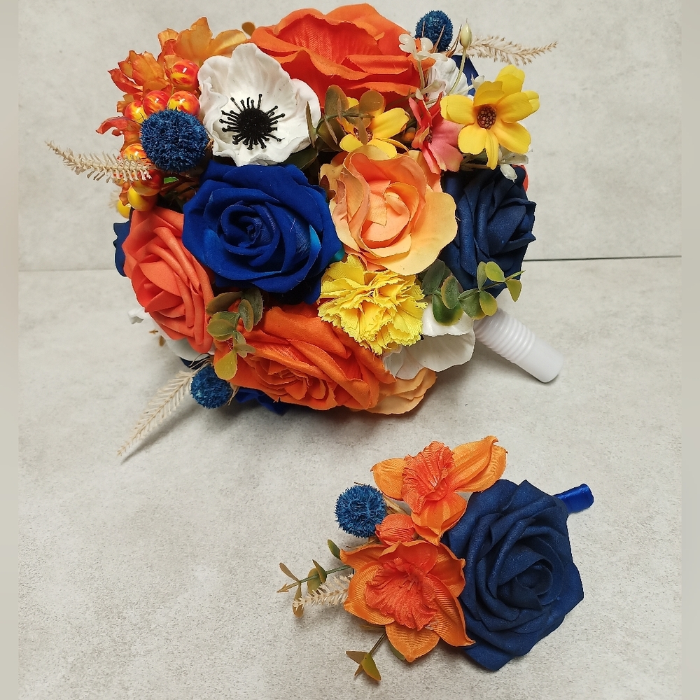 Homecoming/Prom Bouquet and Boutonniere Set